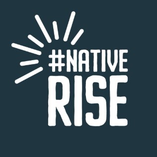 #NativeRISE 2025: Ribbons & Blues - logo